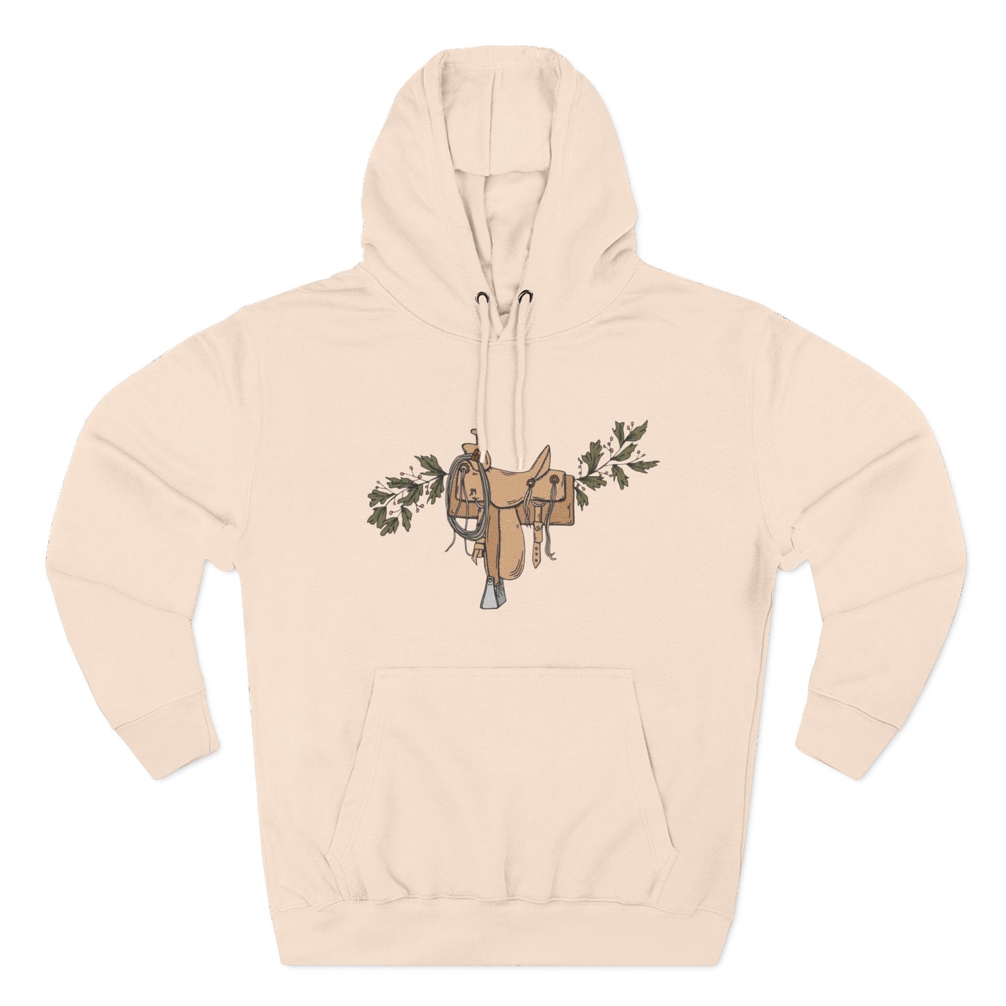 Saddle and vine/ Fleece Hoodie