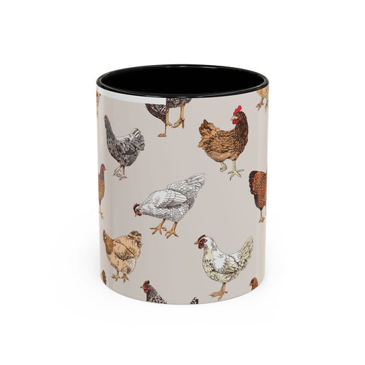 Chickens Coffee Mug (11, 15oz)