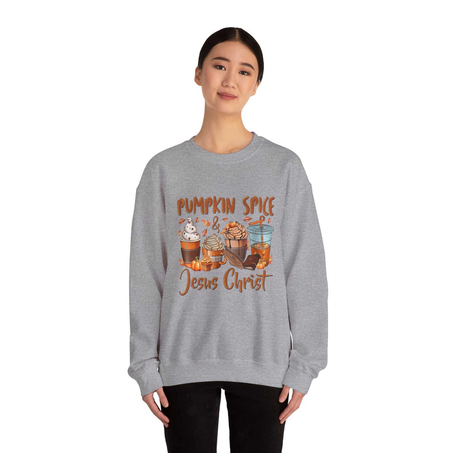 Pumpkin spice & Jesus Christ / Sweatshirt